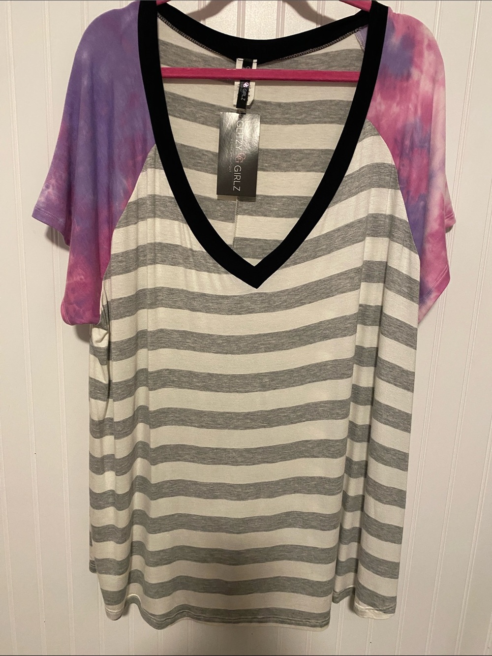 Glitzy Girlz Boutique Women’s Blouse Size 5X NWT